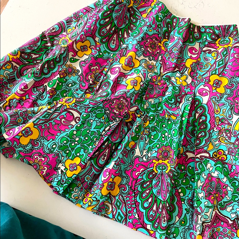 Vintage Lily Pulitzer Pleated Skirt